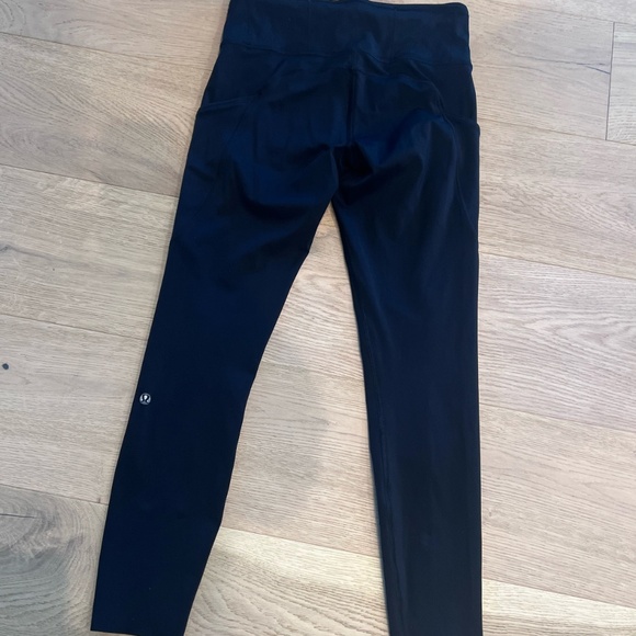Lululemon Fast & Free 7/8 Tight II *Non-Reflective Nulux 25" Black Size 6 - Picture 9 of 9
